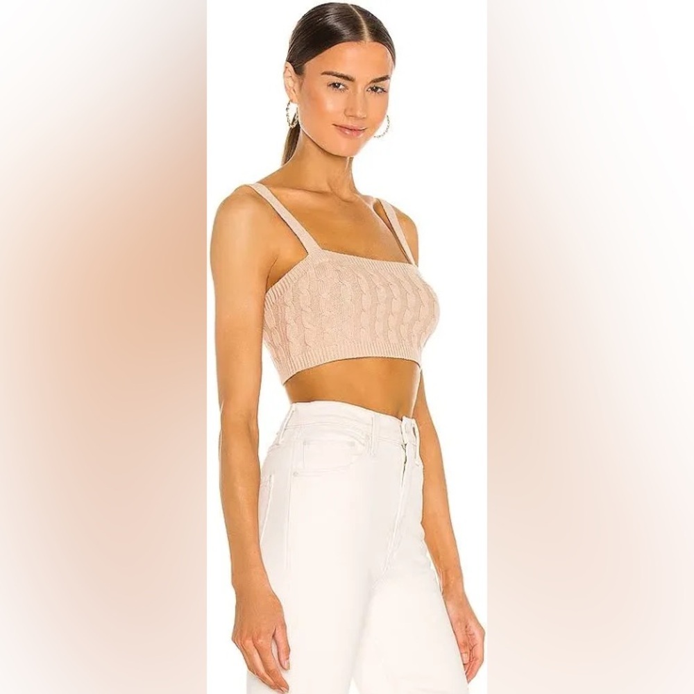 Altar'd State Cable Knit Sweater Tank